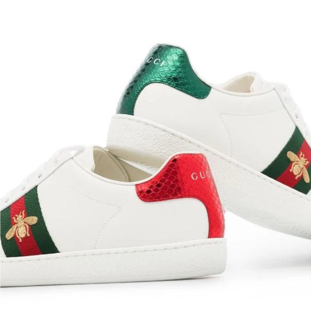 Gucci white Ace sneakers